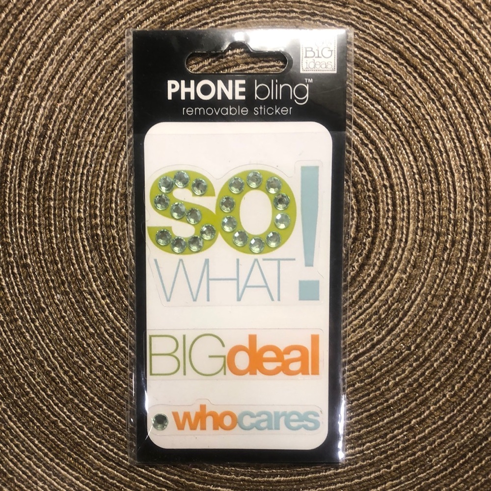 Mambi Phone Bling Removable Stickers